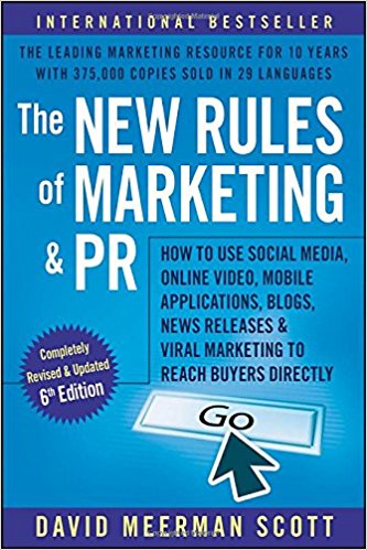 New Rules of Marketing & PR book cover